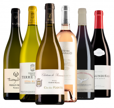 Wijnpakket luxe zomerwijnen (6 flessen)